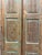 Green Antique Hand-Carved Double Wooden Doors – Distressed Green Rustic Barn Doors 80 For Sale - Image 8 of 8