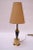 American Modern Brass Table Lamp With Star Perforation Detail For Sale - Image 11 of 11