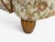 Green Danish Cabinetmaker, Large Wingback Chair, Floral Fabric, Wood, Denmark, 1950s For Sale - Image 8 of 11