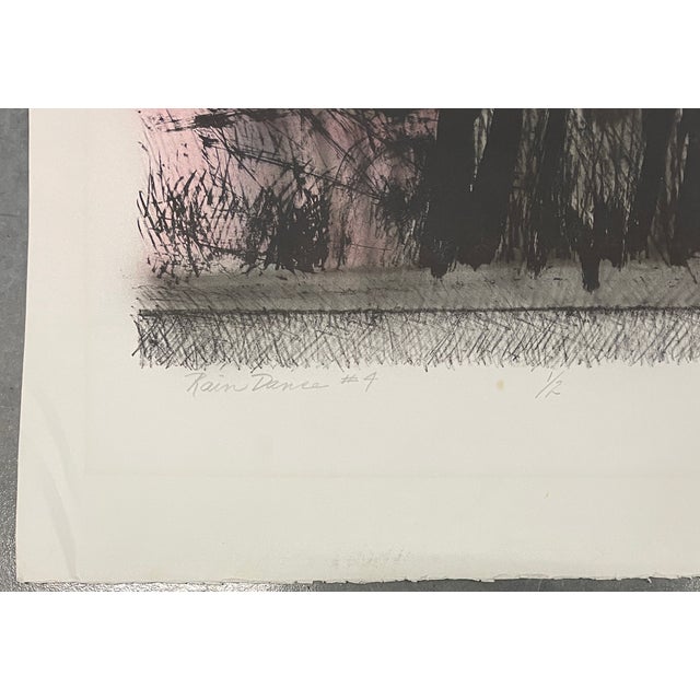 Figurative David Cochran Rain Dance Lithograph For Sale - Image 3 of 6