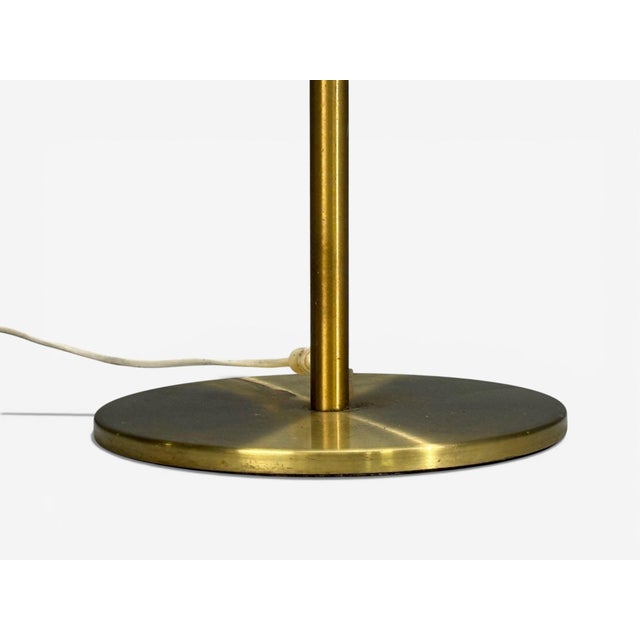 Luxus Vittsjö, Floor Lamps, Patinated Brass, Sweden, 1960s For Sale - Image 9 of 11