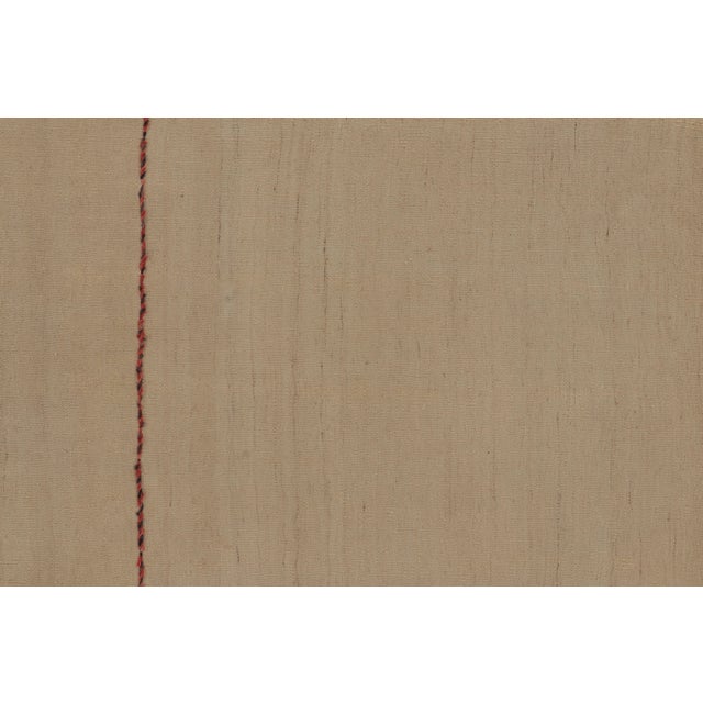 Vintage Persian Kilim, Tribal Runner Rug With Geometric Borders - Rug & Kilim For Sale In New York - Image 6 of 8