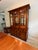 Broyhill Mission Style Arts & Crafts Lighted China Cabinet Buffet For Sale - Image 12 of 12