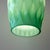 Mid-Century Modern Vintage Portuguese Turquoise Opaline Glass Pendant Lamp, 1960s For Sale - Image 3 of 10