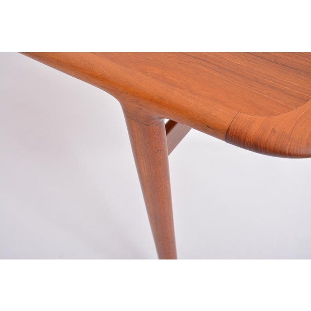 Brown Mid-Century Danish Coffee Table in Teak, 1960s For Sale - Image 8 of 16