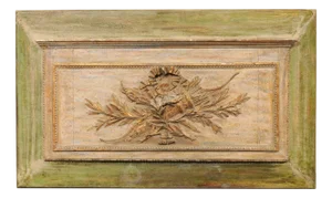19th Century French Antique "Bow and Arrows" Wall Plaque
