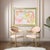 2020s Abstract Painting Pink #2 on Stretched Canvas For Sale - Image 5 of 15