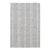 Dash & Albert by Annie Selke Melange Stripe Grey/Ivory Indoor/Outdoor Rug, 7' 6" x 9' 6" For Sale