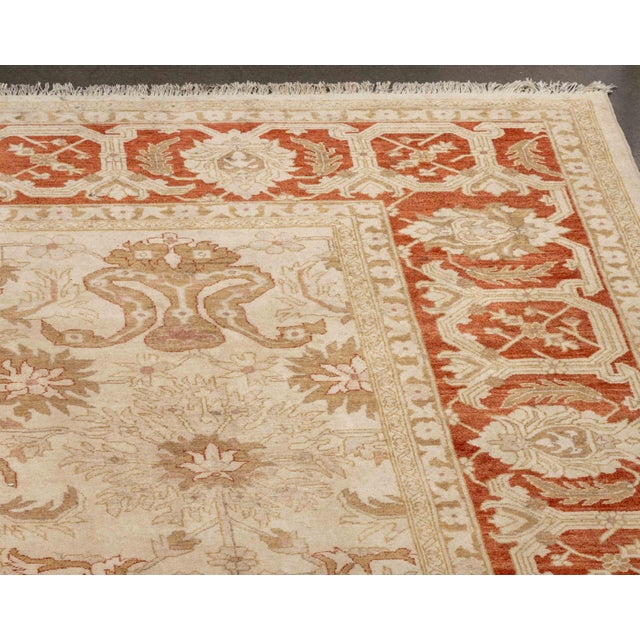 Textile Safavieh Oushak Carpet, 14' 2" X 9' 10.5" For Sale - Image 7 of 12