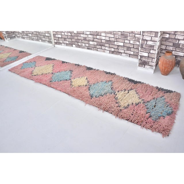 Vintage Handknotted Hallway Runner For Sale - Image 9 of 10