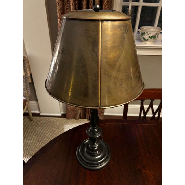 Visual Comfort New York Public Library Bronze and Brass Lamp For Sale In Washington DC - Image 6 of 7
