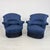 Dimensions: H 32.5” x W 31” x D 28” x SH 15.5” Pair of French Napoleon III style toad armchairs upholstered in original...