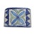 Ceramic Mexican Talavera Hand-Painted Pottery Napkin Rings Set of 9 2" For Sale - Image 7 of 11
