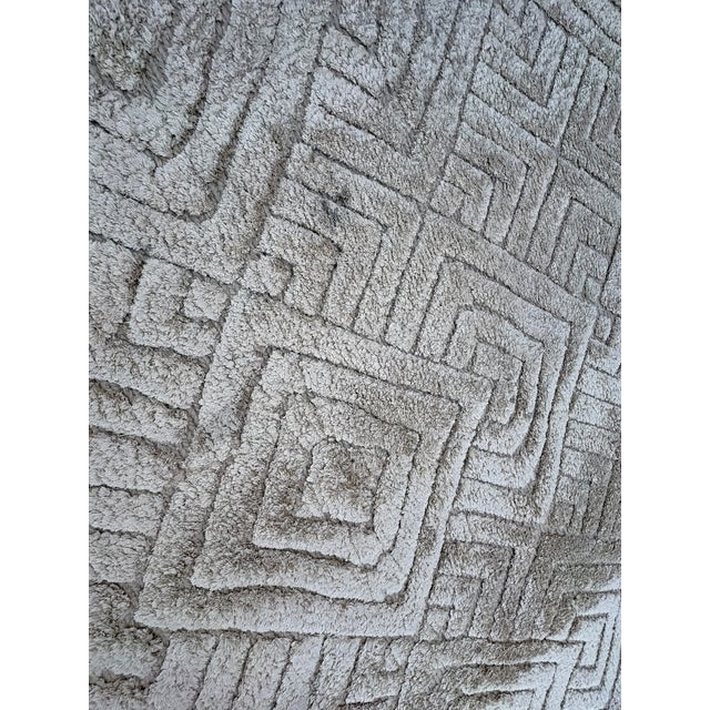 Rh Talsari Silk & Wool Rug – 12' × 15' Wheat | Hand-Knotted Silk & Wool | 100 Tibetan Knots Per Square Inch | Made in Nepal For Sale - Image 16 of 18