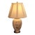 Vintage Floral Table Lamp For Sale