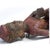 Vintage Polychrome Wood Thai Musican Figurine, 1960s For Sale - Image 4 of 11