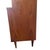 Vintage Mid-Century Modern Walnut Hutch Cabinet With Open Display Shelving For Sale - Image 10 of 18