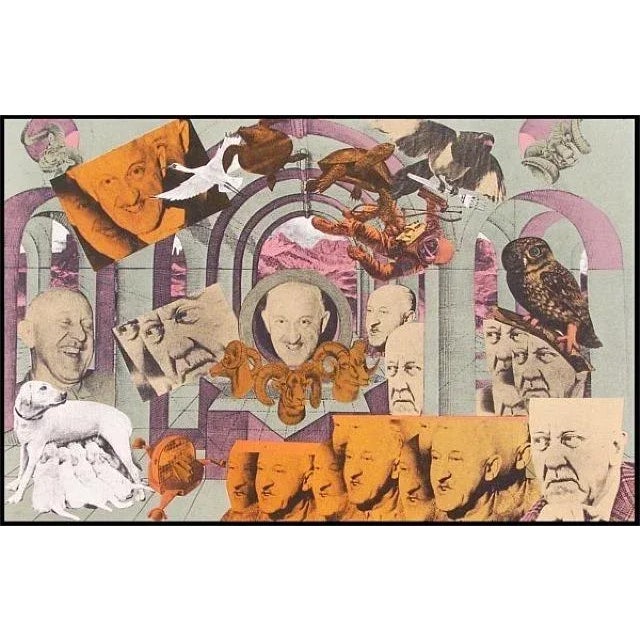 Expressionism Erró, Icelandic, B. 1932 Untitled Print by Erro, 1974 For Sale - Image 3 of 3