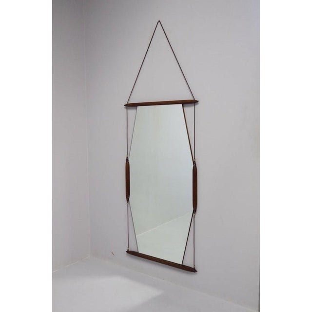 Wall Mirror with Original Label from MIM, 1958 For Sale - Image 13 of 13