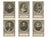 Houbraeken after Visscher, Dutch Portraits, Engravings, 1574, Set of 6 For Sale - Image 3 of 11