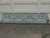 Antique transom panel circa 1900. Steel frame riveted to decorative aluminum panels. Original distressed paint. Six feet...