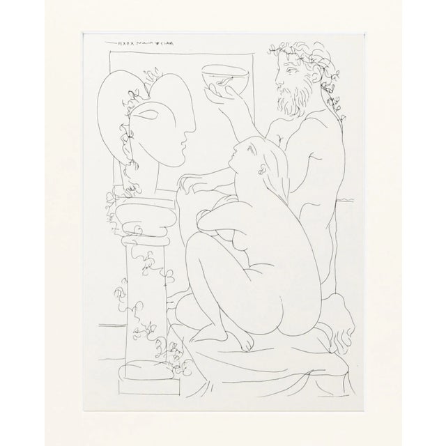 Abstract Vintage Pablo Picasso Vollard Suite Print 1956 For Sale - Image 3 of 5