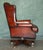 Chesterfield Wingback Swivel Office Chair in Hand-Dyed Leather from Harrods London, 1970s For Sale - Image 15 of 18