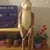 Hand Carved wooden monkey, all joints are good. it's 15 inches tall and can sit on any shelf. he is very cute