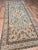 A fantastic antique Persian Bibikabad rug. This antique Bibikabad offers a neutral tan palette with light turquoise accents.
