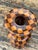 Vintage Geometric Wood Marquetry Vase For Sale - Image 11 of 12