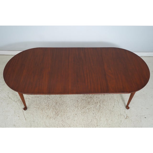 Henkel Harris Cherry Oval Dining Table For Sale - Image 15 of 18