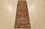 Tribal Heriz Runner 2’6” X 7’11” Red Wool Tribal Hand-Knotted Oriental Rug For Sale - Image 3 of 12