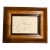 1970’s Original Double Figure Abstract Study Pencil Drawing Wide Wood Frame For Sale