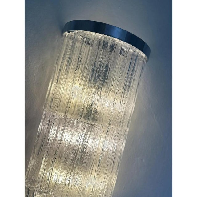 Transparent Tronchi Wall Sconces by Simoeng, Set of 2 For Sale - Image 9 of 10