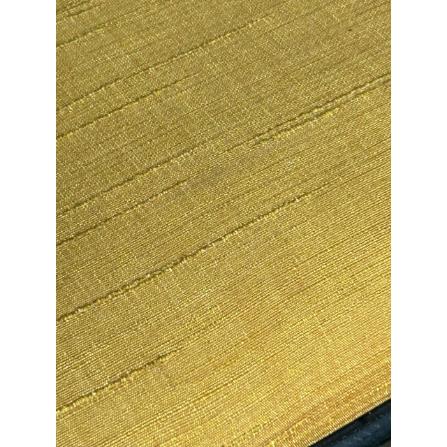 1960s Vintage Ebonized Black and Gold Regency Side Chair by Tell City Chair Company For Sale - Image 11 of 13