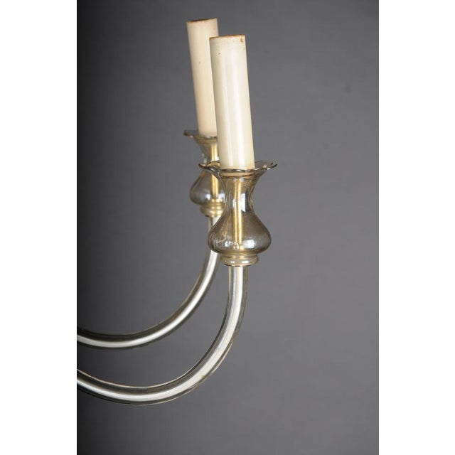 20th Century Italian Glazed Chandelier For Sale - Image 12 of 18