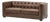 Tuxedo Leather Sofa - Bark Brown For Sale