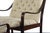 Stunning vintage dark bentwood frames, covered in comfortable and well kept original tufted fabric. Ottoman = W-22.5...