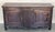 Antique Carved Walnut French Provincial Large Buffet or Sideboard Cabinet For Sale - Image 4 of 13