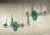 Pair of Antique French Style Verdigris Wall Sconces For Sale - Image 14 of 16