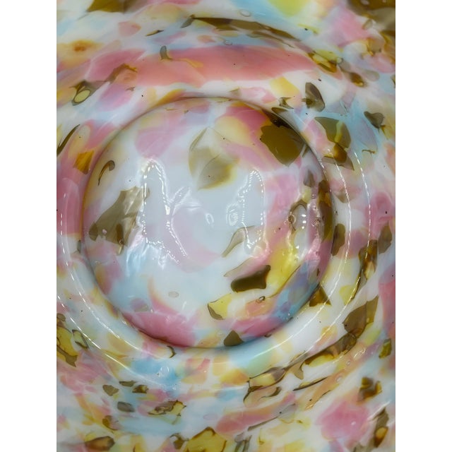 Late 19th C Silverplate Brides Basket With Ruffled Edge Confetti Bowl For Sale - Image 11 of 12