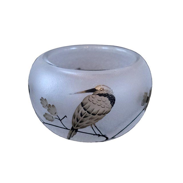 Glass Art Nouveau Vase by Daum For Sale - Image 7 of 7