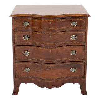 Mahogany Hepplewhite Chest of Drawers, 1890s For Sale