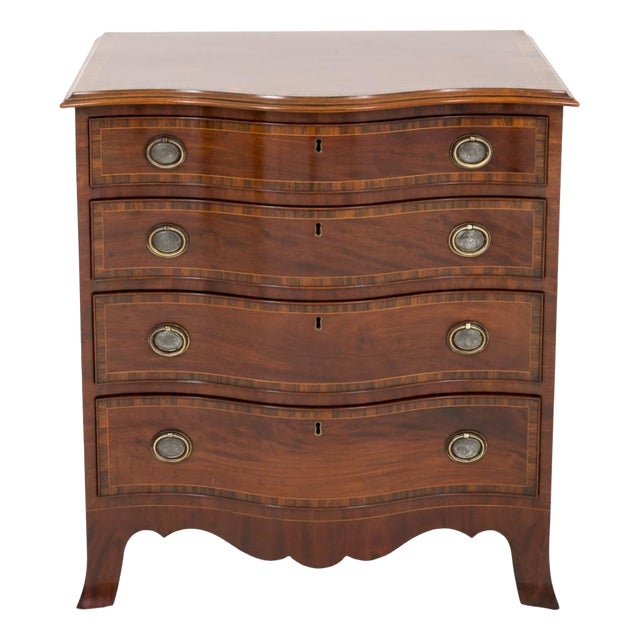 Mahogany Hepplewhite Chest of Drawers, 1890s For Sale