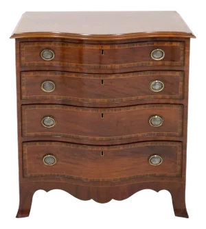 Mahogany Hepplewhite Chest of Drawers, 1890s