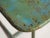 Rustic Mint Green Garden Table, 1920s For Sale - Image 3 of 8