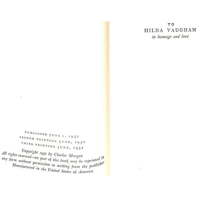 Paper "The Fountain" 1932 Morgan, Charles For Sale - Image 7 of 7