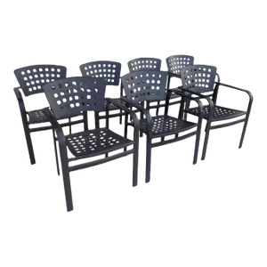 1 Impressions Aluminum Stacking Outdoor Chair by Tropitone