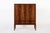 This exceptional vintage mid century Danish modern rosewood cabinet in the manner of Kaare Klint is circa 1960. This...