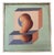 Metaphysical Geometric Bio Pink Pipe, 1969, Oil Painting on Canvas, Framed For Sale